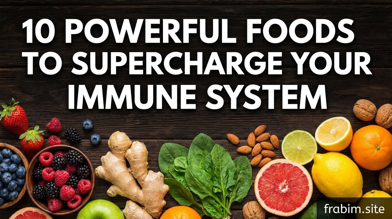 10 Powerful Foods to Supercharge Your Immune System