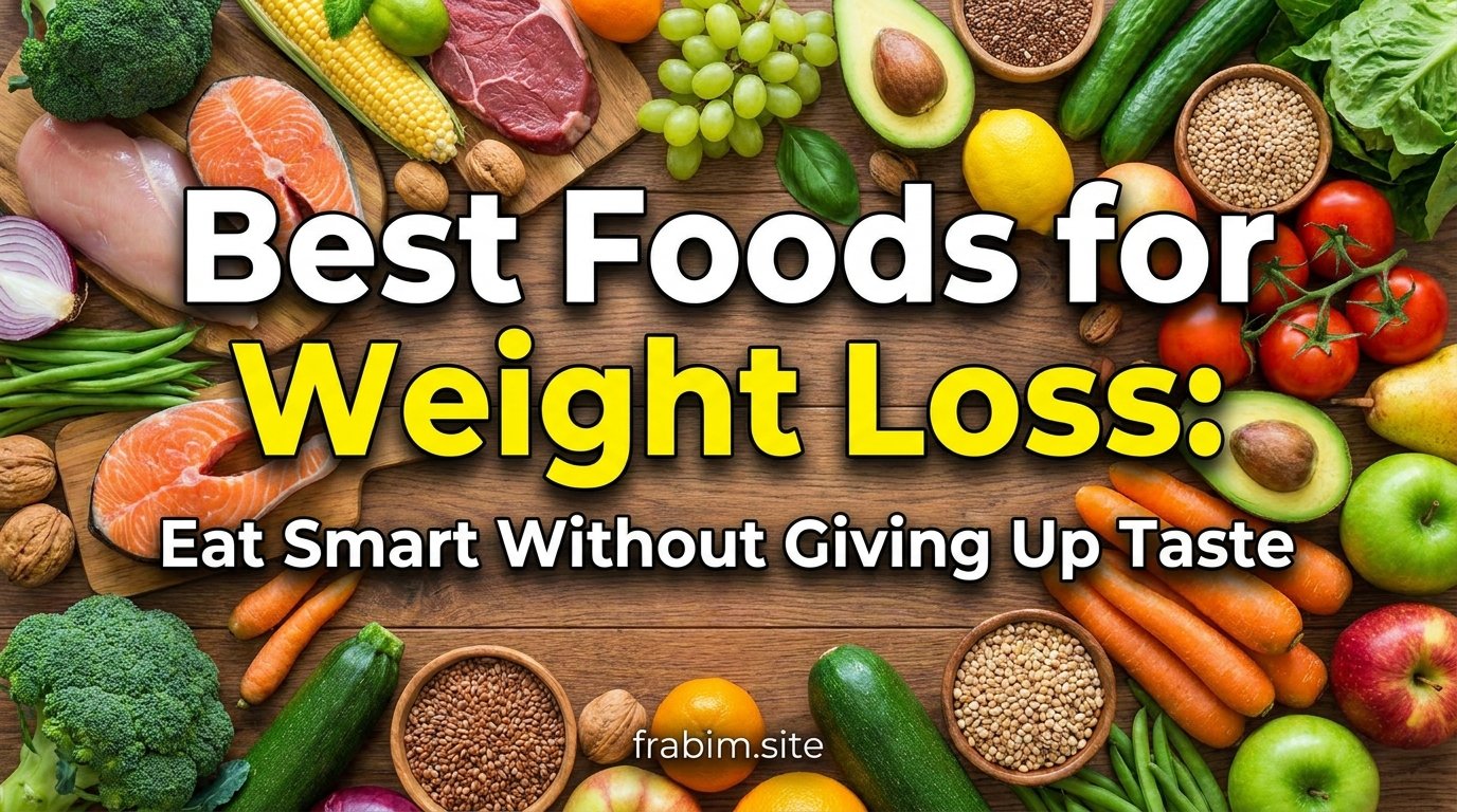 Best Foods for Weight Loss: Eat Smart Without Giving Up Taste