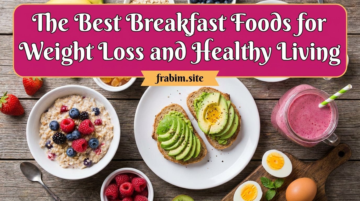 The Best Breakfast Foods for Weight Loss and Healthy Living