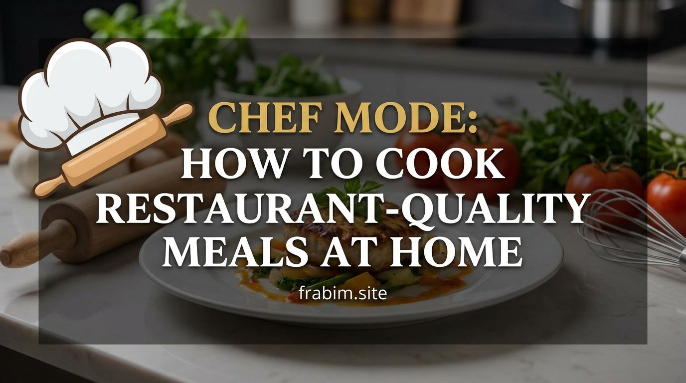 Chef Mode: How to Cook Restaurant-Quality Meals at Home