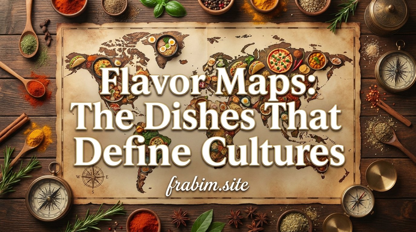 Flavor Maps: The Dishes That Define Cultures
