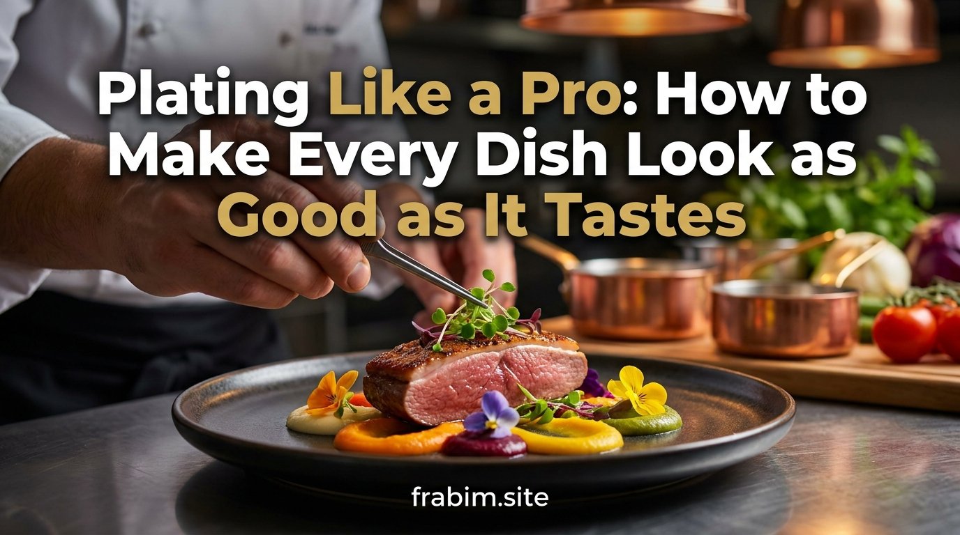 Plating Like a Pro: How to Make Every Dish Look as Good as It Tastes