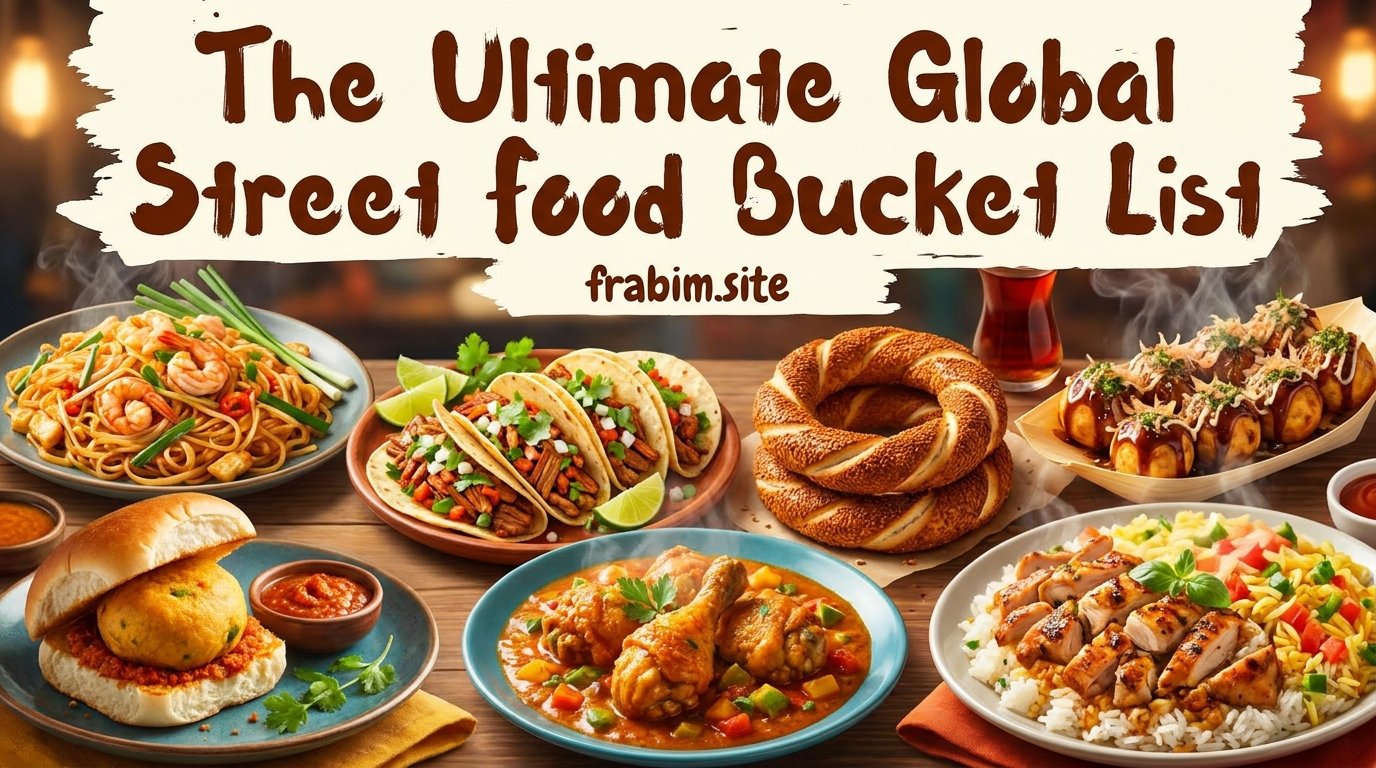 The Ultimate Global Street Food Bucket List